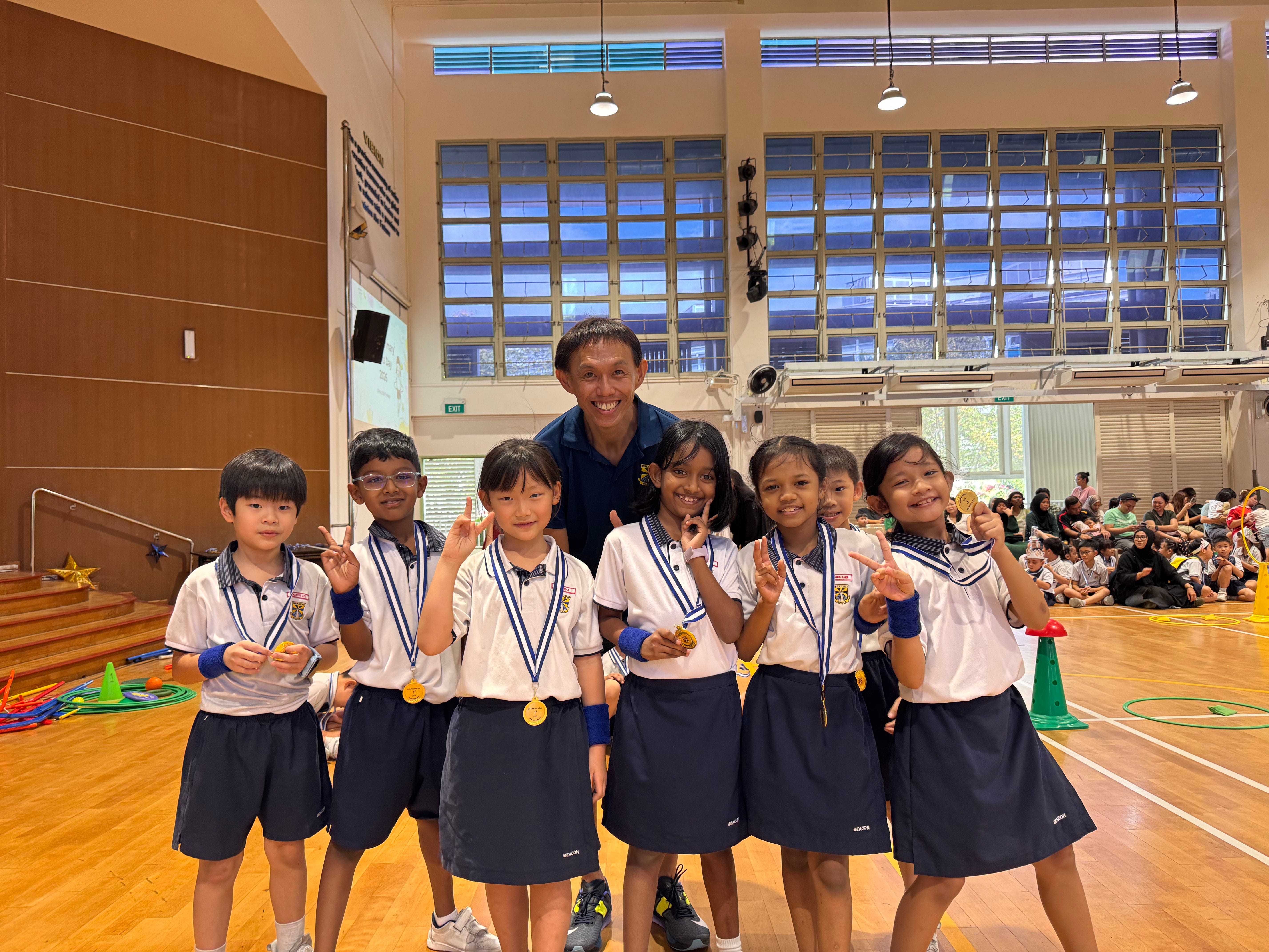 A wonderful display of teamwork, confidence and joy